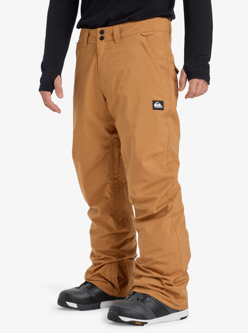 Load image into Gallery viewer, Quiksilver Men&#39;s Estate Snow Pants Almond EQYTP03237-CMD0
