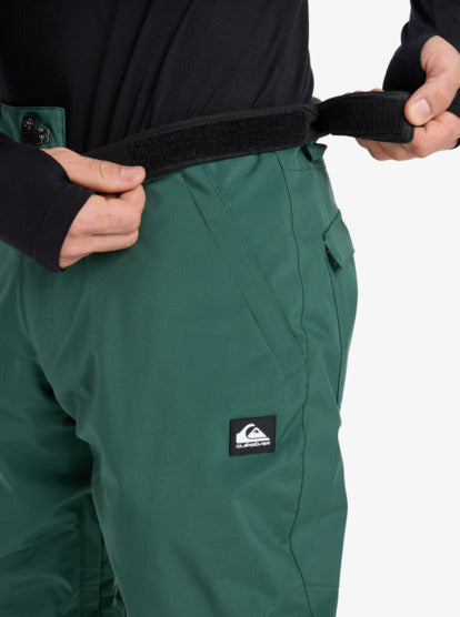 Quiksilver Men's Estate Technical Snow Pants Trekking Green EQYTP03237-TKR