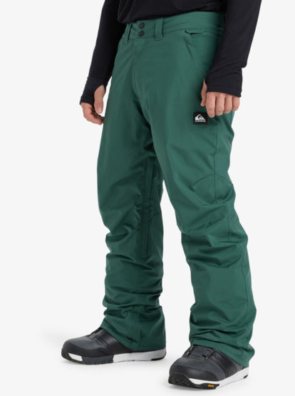 Quiksilver Men's Estate Technical Snow Pants Trekking Green EQYTP03237-TKR