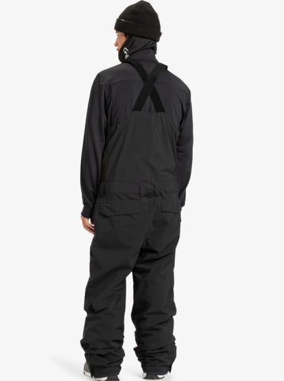 Quiksilver Men's Paramo Stretch 20K Snow Bib True Black EQYTP03244-KVJ0