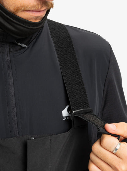 Load image into Gallery viewer, Quiksilver Men's Paramo Stretch 20K Snow Bib True Black EQYTP03244-KVJ0

