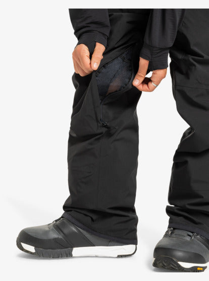 Load image into Gallery viewer, Quiksilver Men's Paramo Stretch 20K Snow Bib True Black EQYTP03244-KVJ0
