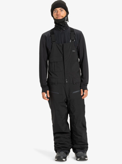 Load image into Gallery viewer, Quiksilver Men's Paramo Stretch 20K Snow Bib True Black EQYTP03244-KVJ0
