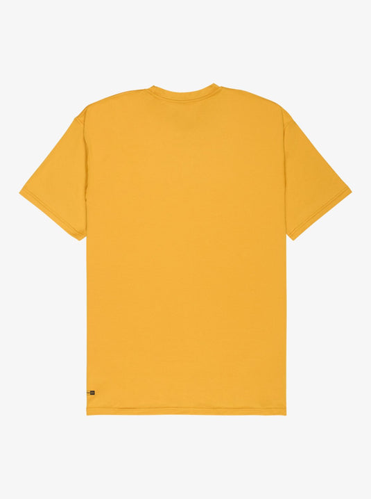 Quiksilver Men's Nomad Surf Short Sleeve Lycra T-Shirt Mineral Yellow EQYWR03477-YKM0