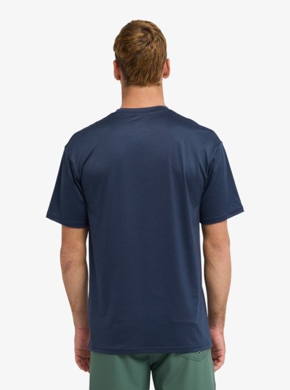 Quiksilver Men's Nomad Surf Short Sleeve Lycra T-Shirt Dark Navy EQYWR03477-KTP0