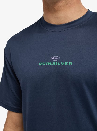 Load image into Gallery viewer, Quiksilver Men's Nomad Surf Short Sleeve Lycra T-Shirt Dark Navy EQYWR03477-KTP0
