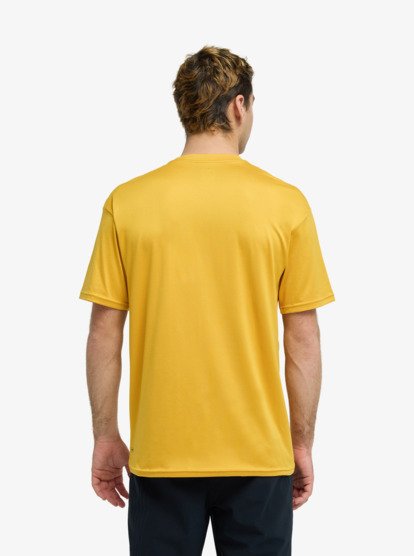 Quiksilver Men's Nomad Surf Short Sleeve Lycra T-Shirt Mineral Yellow EQYWR03477-YKM0