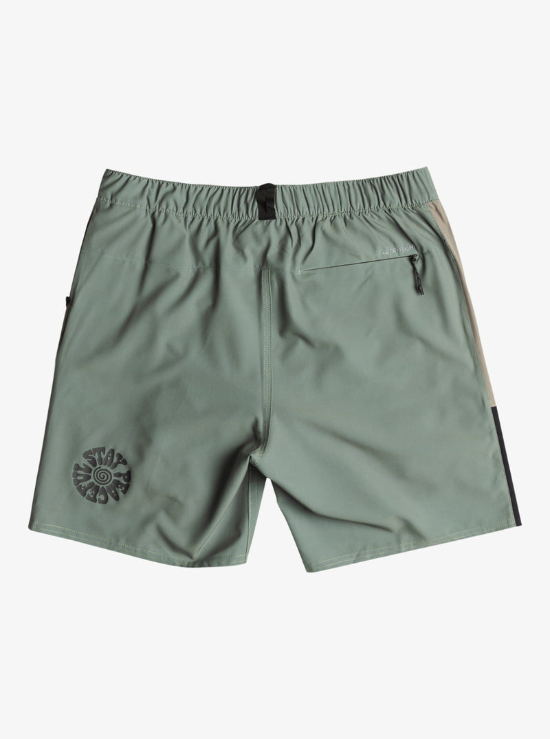 Load image into Gallery viewer, Quiksilver Men&#39;s Omni 17&quot; Training Shorts Sea Spray EQYWS03836-GLW0
