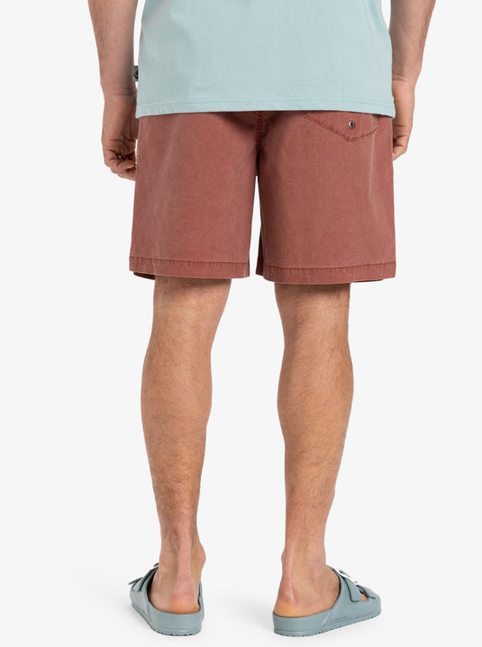 Quiksilver Men's Taxer Ws Elasticated Shorts Henna EQYWS03877_CQN0