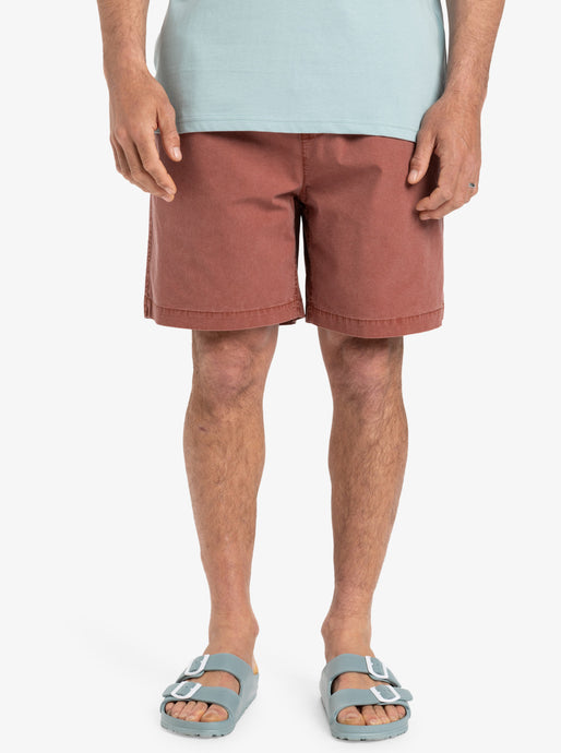 Quiksilver Men's Taxer Ws Elasticated Shorts Henna EQYWS03877_CQN0