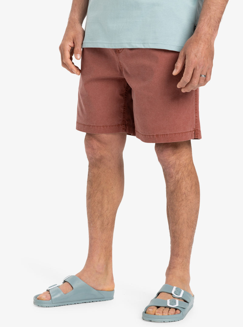 Load image into Gallery viewer, Quiksilver Men&#39;s Taxer Ws Elasticated Shorts Henna EQYWS03877_CQN0
