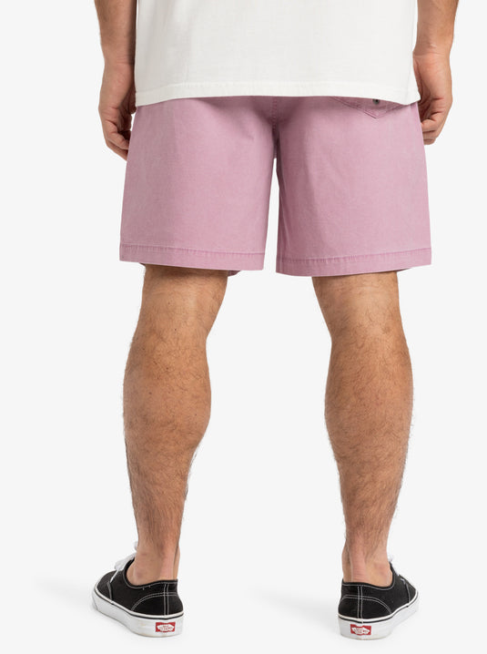 Quiksilver Men's Taxer Ws Elasticated Shorts Lilac EQYWS03877_PJM0