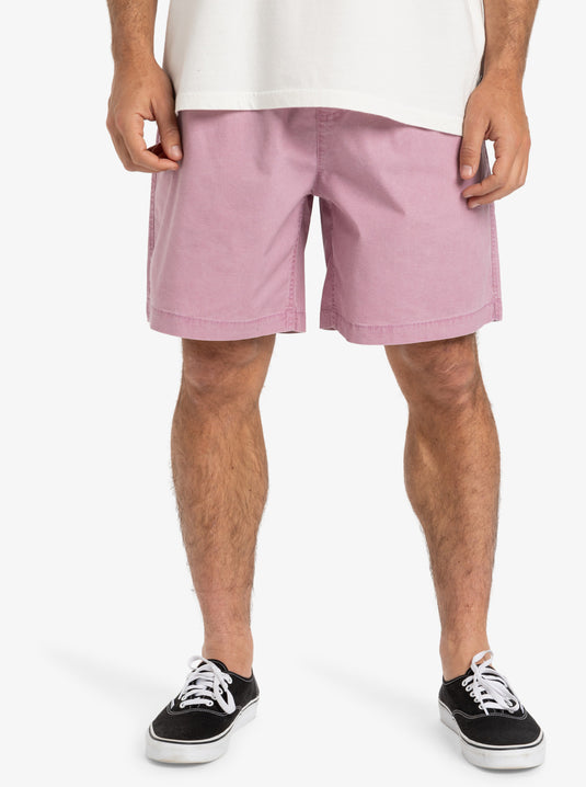 Quiksilver Men's Taxer Ws Elasticated Shorts Lilac EQYWS03877_PJM0