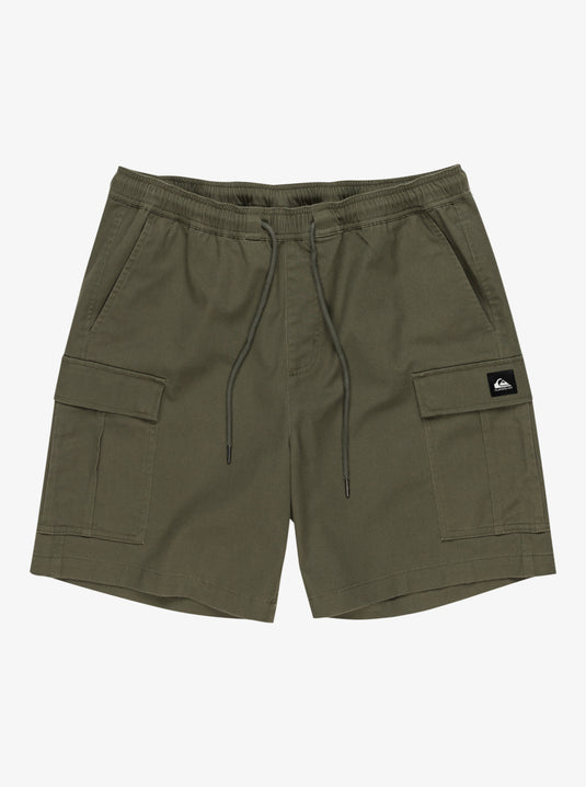 Quiksilver Men's Taxer Cargo 19'' Shorts Grape Leaf  EQYWS03879_CRE0