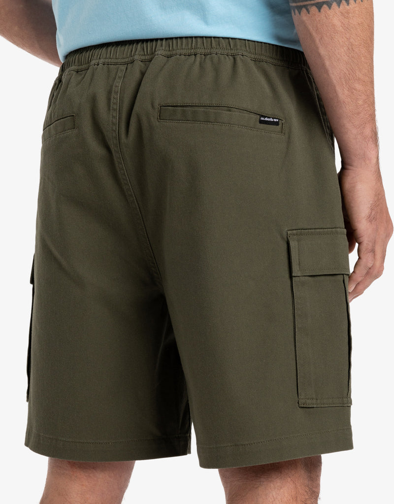 Load image into Gallery viewer, Quiksilver Men&#39;s Taxer Cargo 19&#39;&#39; Shorts Grape Leaf  EQYWS03879_CRE0
