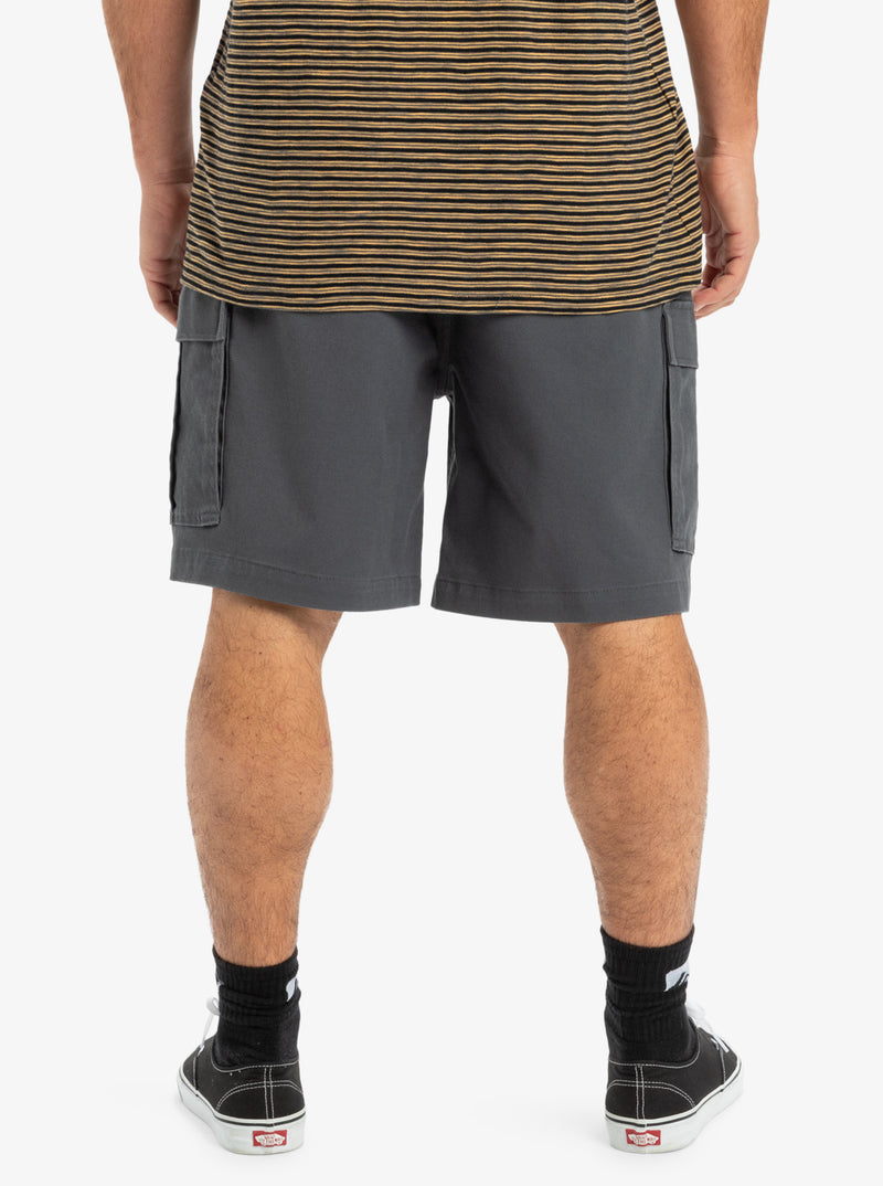 Load image into Gallery viewer, Quiksilver Men&#39;s Taxer Cargo 19&#39;&#39; Shorts Iron Gate  EQYWS03879-KZM0
