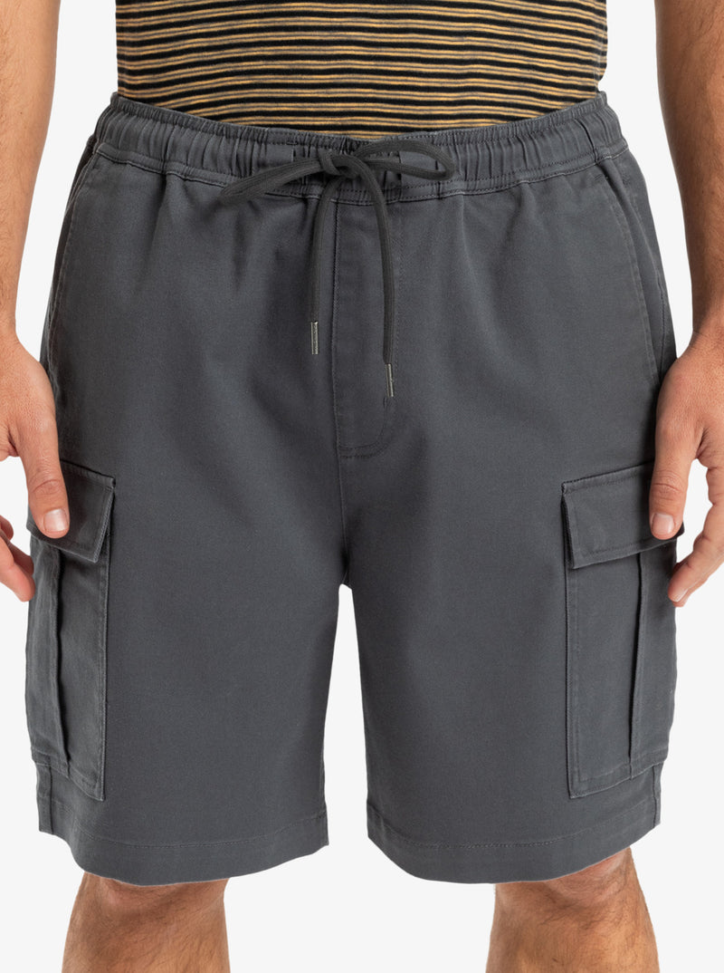 Load image into Gallery viewer, Quiksilver Men&#39;s Taxer Cargo 19&#39;&#39; Shorts Iron Gate  EQYWS03879-KZM0
