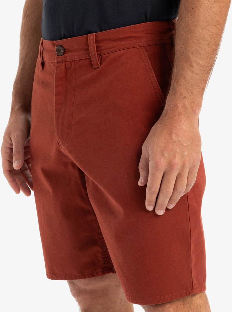 Load image into Gallery viewer, Quiksilver Men&#39;s Everyday Chino Light Shorts Henna EQYWS03880-CQN0
