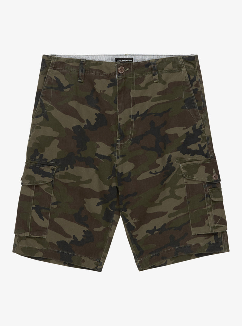 Load image into Gallery viewer, Quiksilver Men&#39;s Crucial Battle Cargo Shorts Camo Print Crucial Battle EQYWS03881-GPB6
