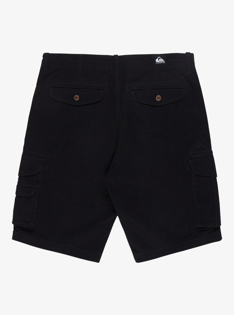 Load image into Gallery viewer, Quiksilver Men&#39;s Crucial Battle Cargo Shorts Black EQYWS03881-KVJ0
