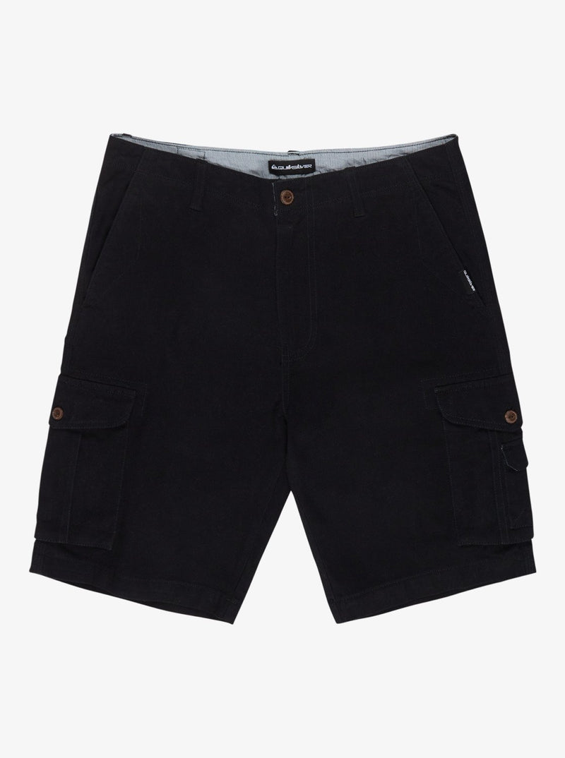 Load image into Gallery viewer, Quiksilver Men&#39;s Crucial Battle Cargo Shorts Black EQYWS03881-KVJ0
