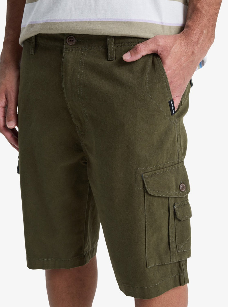 Load image into Gallery viewer, Quiksilver Men&#39;s Crucial Battle Cargo Shorts Grape Leaf EQYWS03881-CRE0
