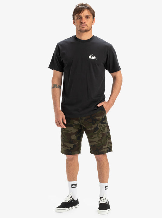 Quiksilver Men's Crucial Battle Cargo Shorts Camo Print Crucial Battle EQYWS03881-GPB6