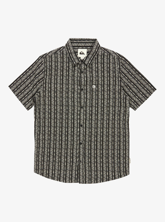 Quiksilver Men's Street Way Short Sleeves Shirt Black Street Way EQYWT04608-KVJ6