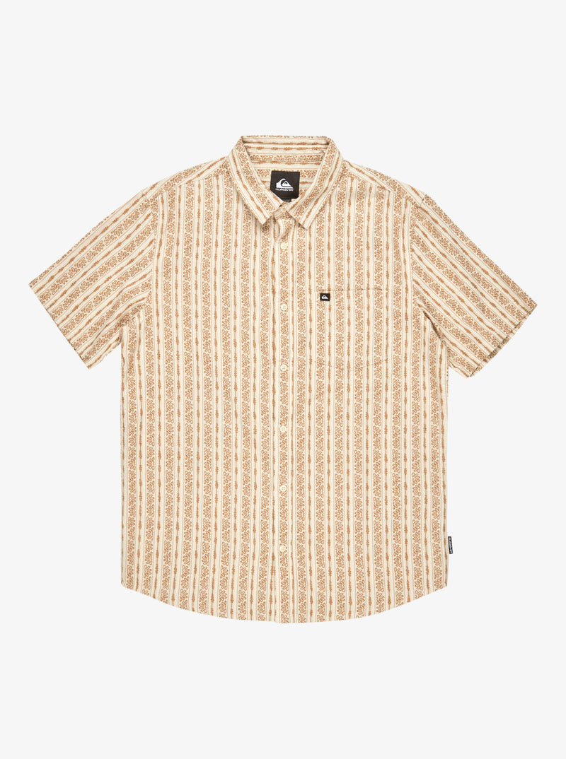 Load image into Gallery viewer, Quiksilver Men&#39;s Street Way Short Sleeves Shirt Wind Chime Street Way EQYWT04608-SFA6
