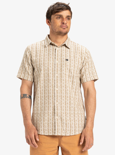 Quiksilver Men's Street Way Short Sleeves Shirt Wind Chime Street Way EQYWT04608-SFA6