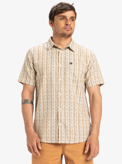 Quiksilver Men's Street Way Short Sleeves Shirt Wind Chime Street Way EQYWT04608-SFA6