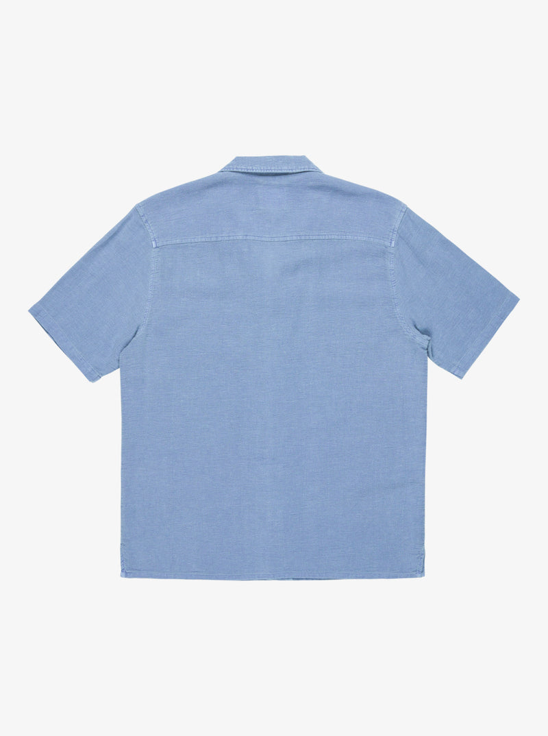 Load image into Gallery viewer, Quiksilver Men&#39;s Sunrise Short Sleeves Shirt Coronet Blue EQYWT04628-BLQ0
