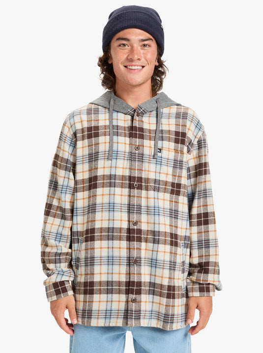 Quiksilver Men's Hooded Surf Long Sleeve Shirt Moonstruck Hooded EQYWT04650_SFQ1