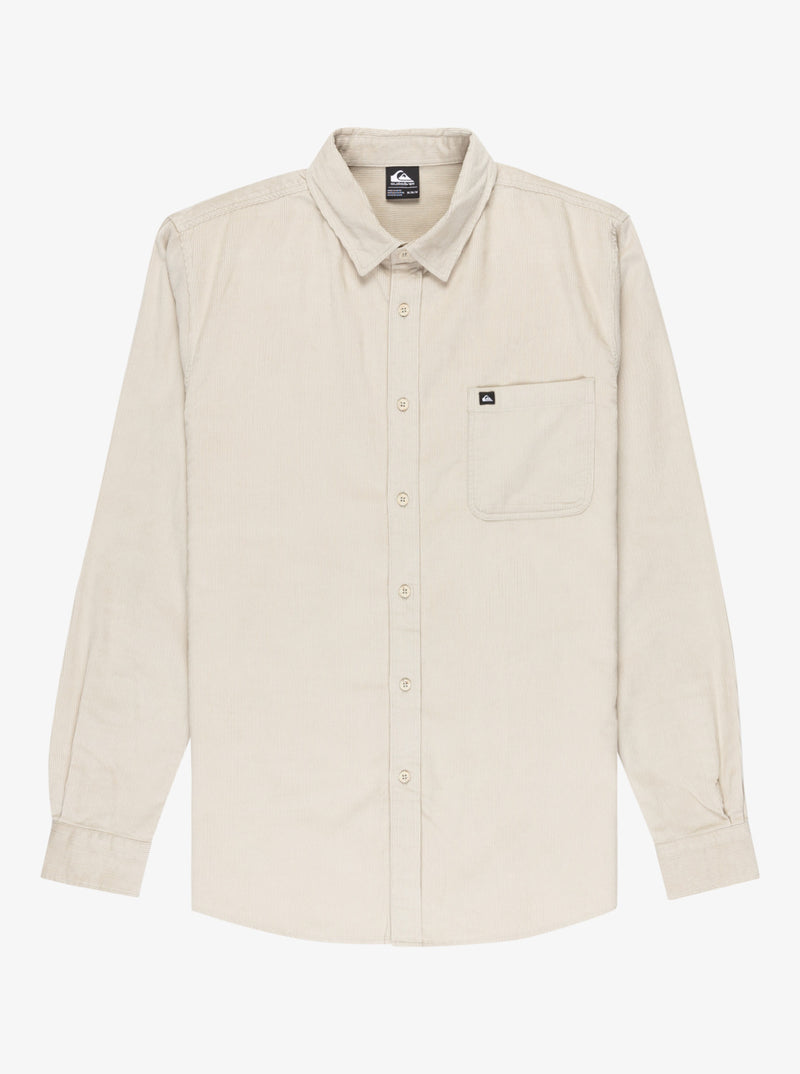 Load image into Gallery viewer, Quiksilver Mens&#39; Smoke Trail Cord Long Sleeve Shirt Moonstruck EQYWT04652-SFQ0
