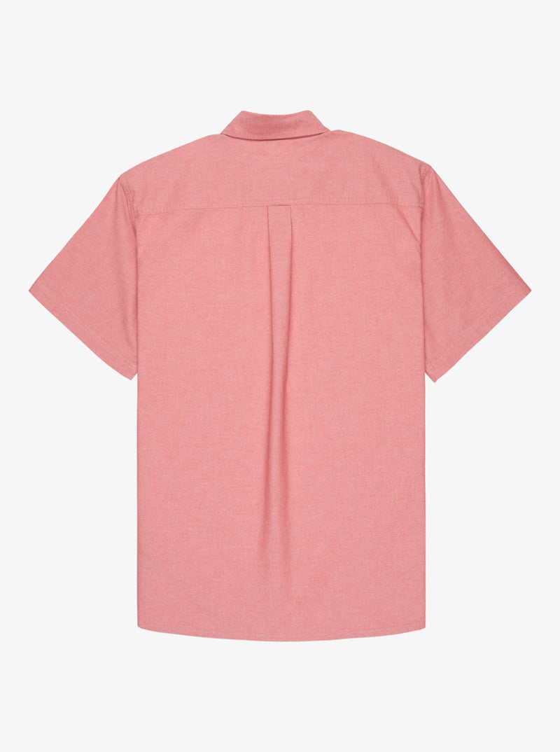 Load image into Gallery viewer, Quiksilver Men's Drumfins Short Sleeve Shirt Pink EQYWT04684-MKT0
