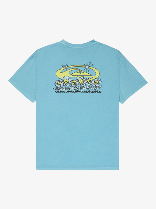 Quiksilver Men's Nd Nature Magic Short Sleeves T-Shirt Coronet Blue EQYZT08025-BLQ0