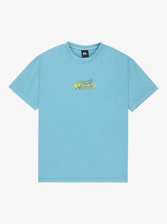 Quiksilver Men's Nd Nature Magic Short Sleeves T-Shirt Coronet Blue EQYZT08025-BLQ0