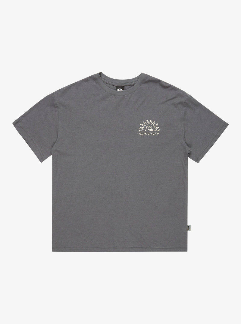 Load image into Gallery viewer, Quiksilver Men&#39;s CL Freedom Swell T-Shirt Iron Gate EQYZT08027-KZM0
