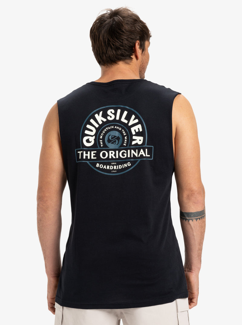 Load image into Gallery viewer, Quiksilver Men&#39;s Ev Summer Road Muscle Tank Black EQYZT08029_KVJ0
