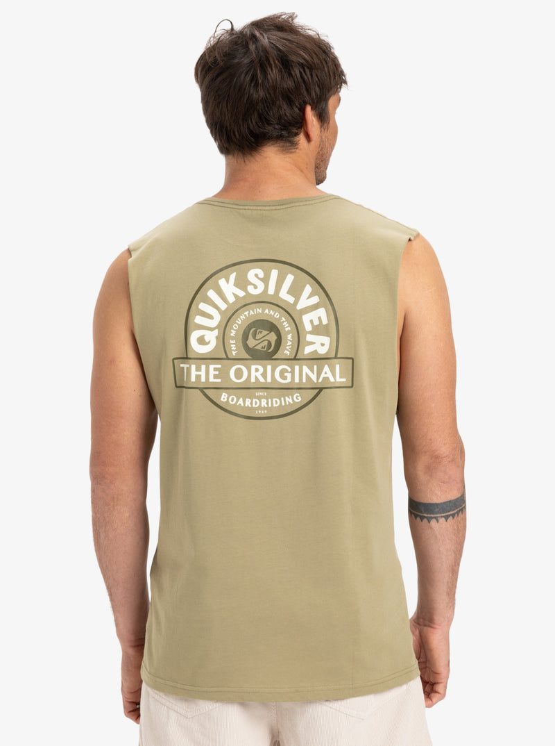 Load image into Gallery viewer, Quiksilver Men&#39;s Ev Summer Road Muscle Tank Aloe EQYZT08029_TMZ0
