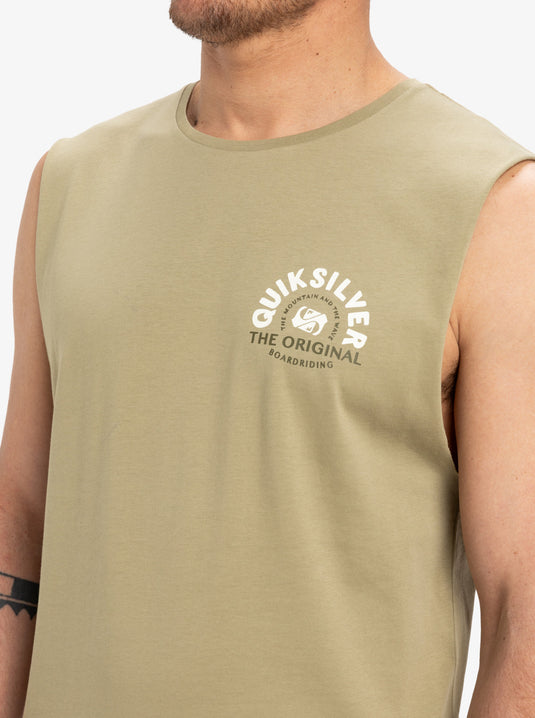 Quiksilver Men's Ev Summer Road Muscle Tank Aloe EQYZT08029_TMZ0