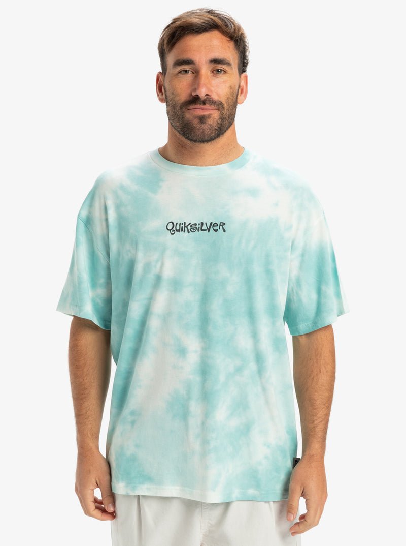 Load image into Gallery viewer, Quiksilver Men&#39;s Td Frog Ritual Short Sleeves T-Shirt Marine Blue EQYZT08031-BHA0
