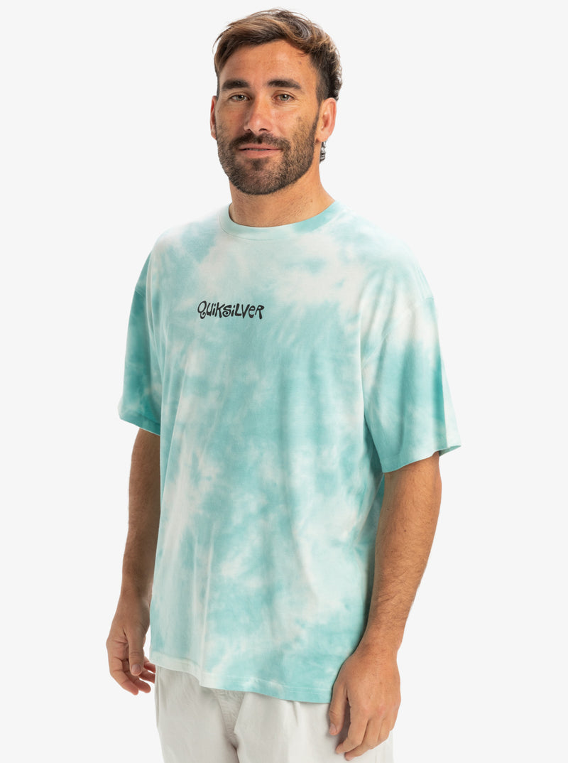 Load image into Gallery viewer, Quiksilver Men&#39;s Td Frog Ritual Short Sleeves T-Shirt Marine Blue EQYZT08031-BHA0
