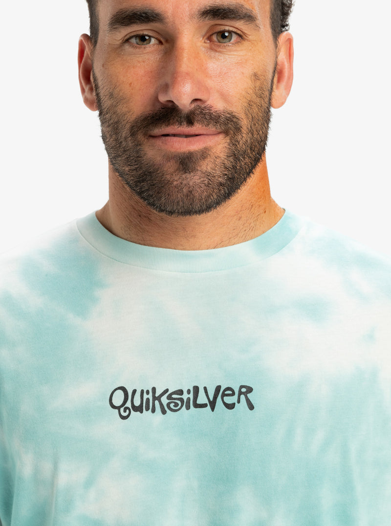 Load image into Gallery viewer, Quiksilver Men&#39;s Td Frog Ritual Short Sleeves T-Shirt Marine Blue EQYZT08031-BHA0
