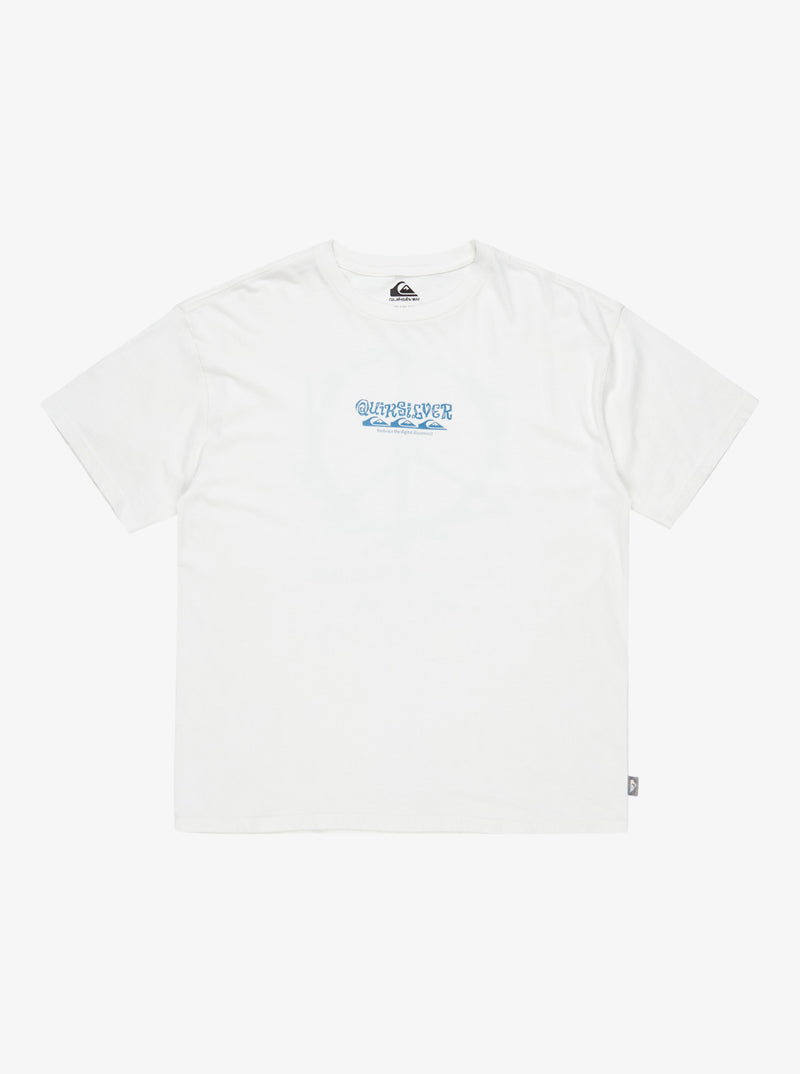 Load image into Gallery viewer, Quiksilver Men&#39;s Tree Connection Short Sleeves T-Shirt Snow White EQYZT08034_WBK0
