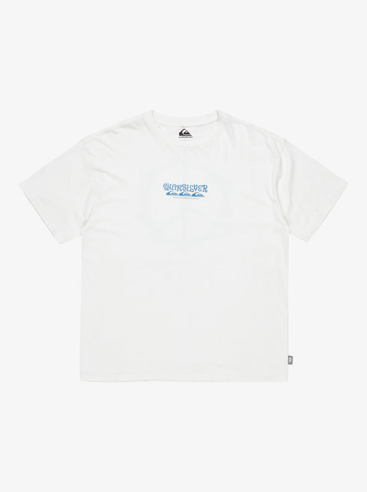 Quiksilver Men's Tree Connection Short Sleeves T-Shirt Snow White EQYZT08034_WBK0