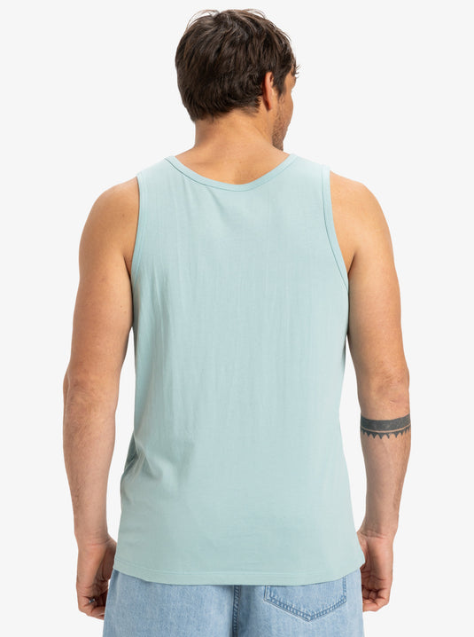 Quiksilver Men's EV Comp Logo Muscle Tank Aquifer EQYZT08041_BGW0