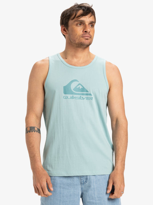 Quiksilver Men's EV Comp Logo Muscle Tank Aquifer EQYZT08041_BGW0