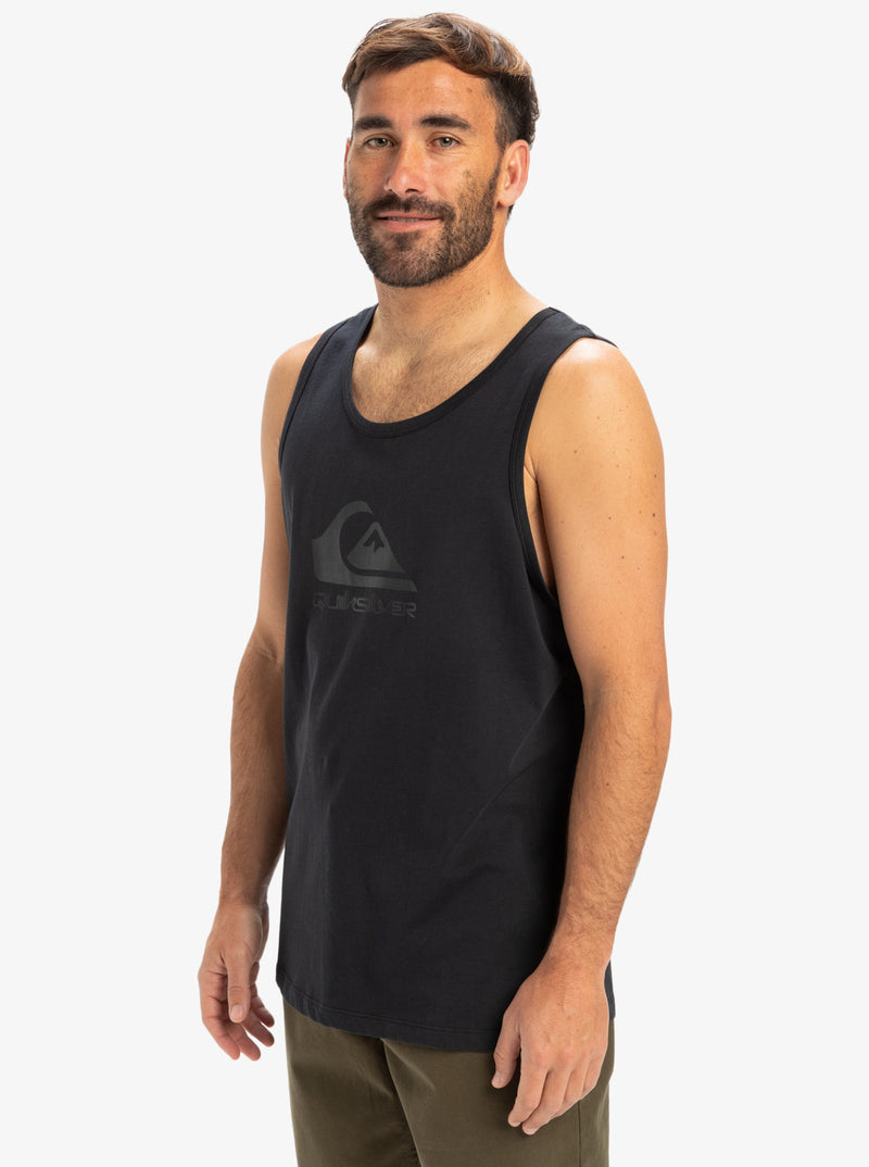 Load image into Gallery viewer, Quiksilver Men&#39;s EV Comp Logo Muscle Tank Black EQYZT08041_KVJ0
