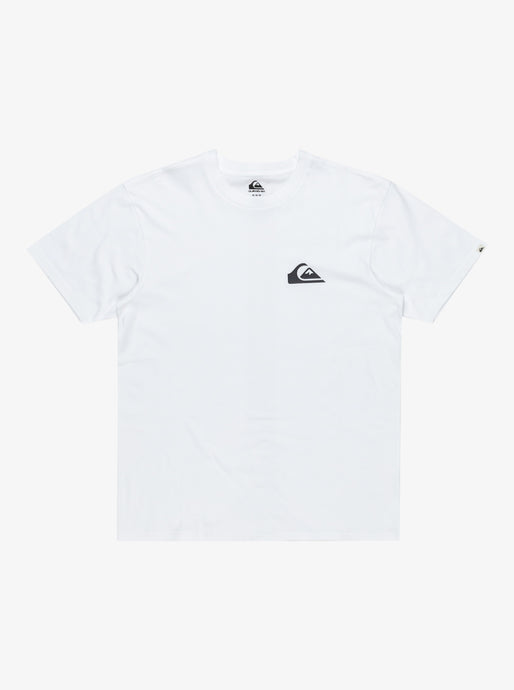 Quiksilver Men's Ev Mini Logo Short Sleeves T-Shirt White EQYZT08042_WBB0